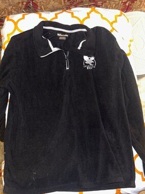 Black Half-Zip Pullover Sweatshirt - Atlas for Men